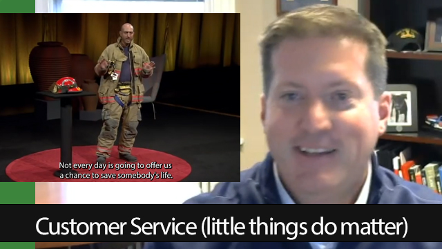 TED Talk: Customer Service - little things do matter