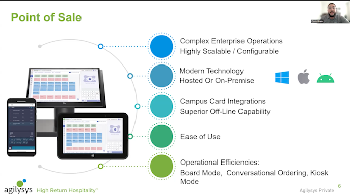 Dining and Retail Technology to Support the Student One Card Experience