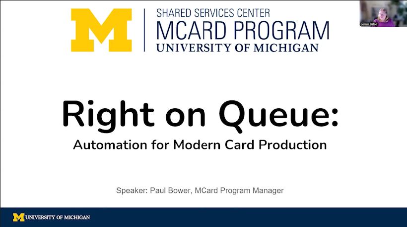 Right on Queue: Automation for Modern Card Production