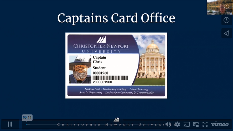 Christopher Newport University Card Office Overview