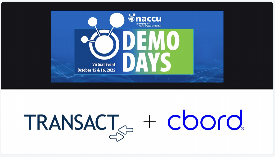 Demo Days 2025: Transact + CBORD