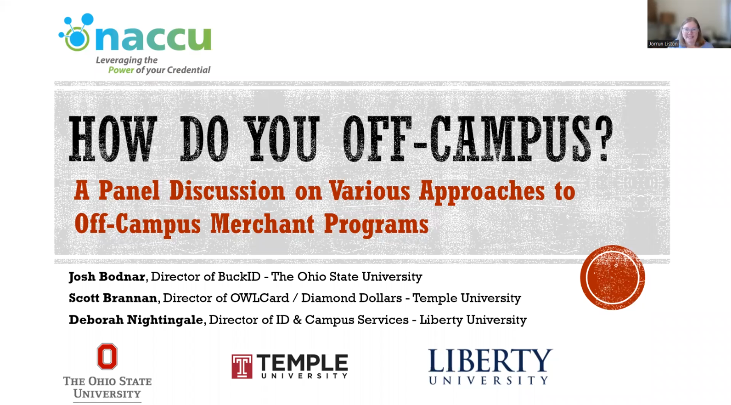 How Do You Off-Campus? A Panel Discussion on Off-Campus Programs