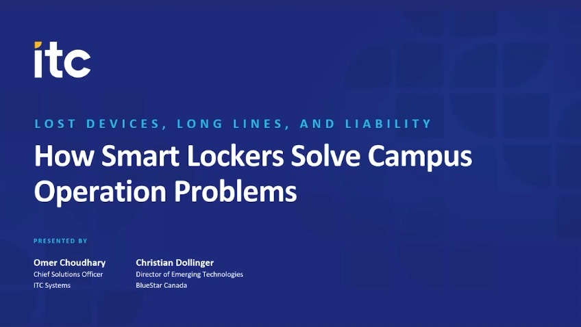 Lost Devices, Long Lines, and Liability: How Smart Lockers Solve Campus Operations Problems