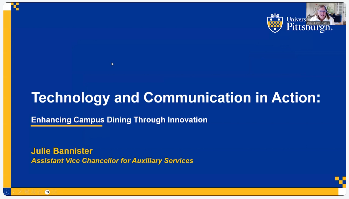 Technology and Communication in Action: Enhancing Campus Dining Through Innovation