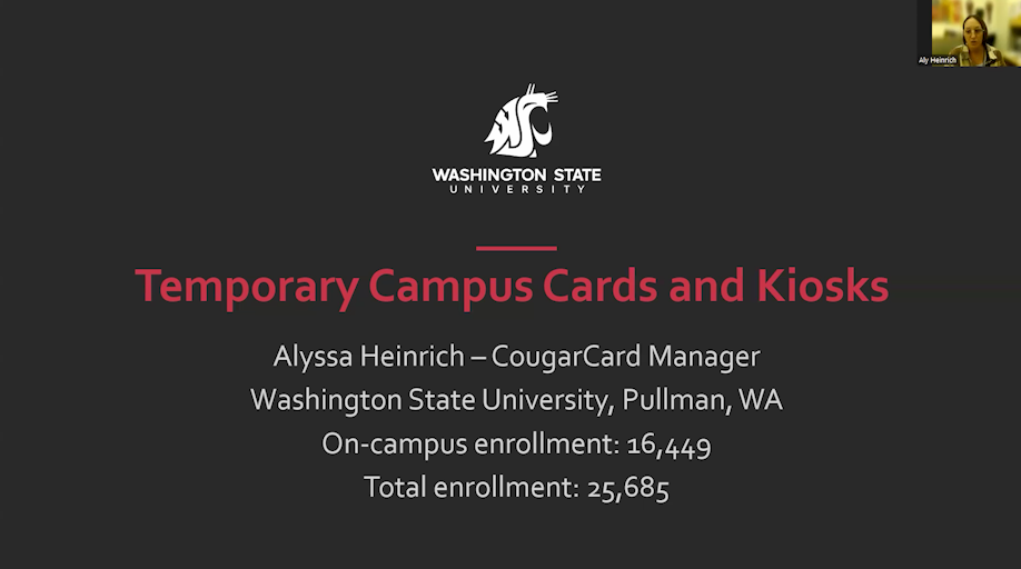 Temporary Campus Cards and Kiosks