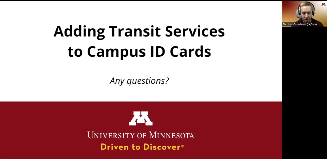 Adding Transit Services to ID Cards