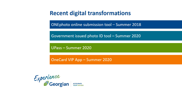 Georgian College ID Digital Transformations