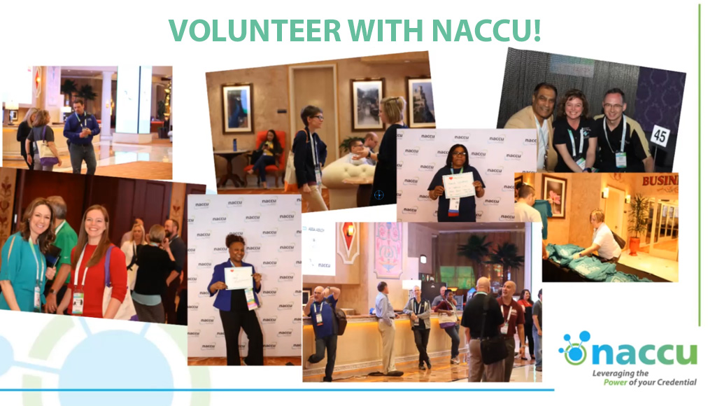 Volunteer with NACCU!
