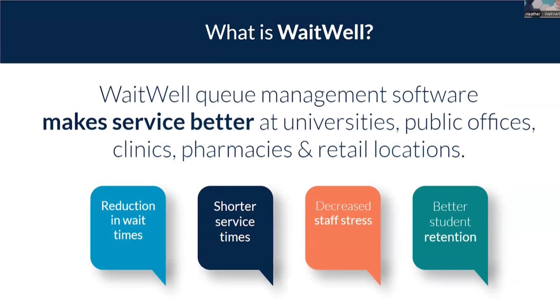 Optimize student service delivery with WaitWell’s queue management and workflow solution